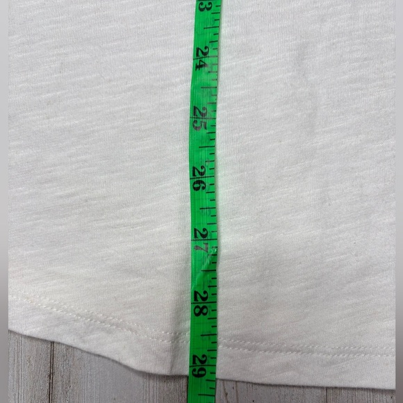 Old Navy Size 3X Bone Color Graphic Short Sleeve Womens Top - Picture 10 of 11